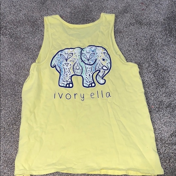ivory ella tank top!!💛 - Picture 2 of 2